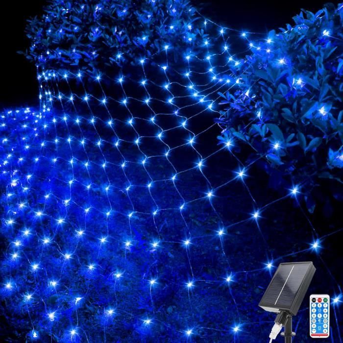 Guirlande Lumineuse En Filet 6m X 4m - 700 LED 8 Modes | Décoration Extérieur Noël Jardin Mariage Anniversaire | Étanche IP44