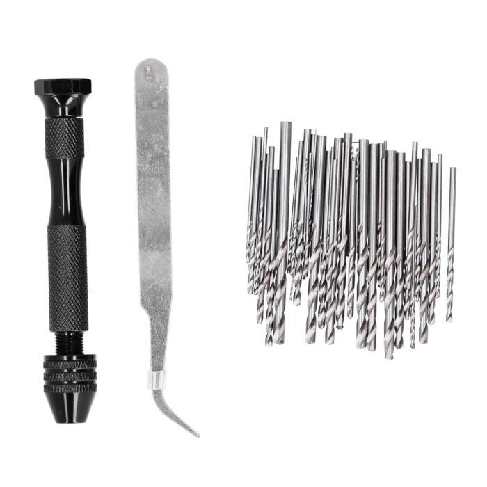 YOSOO Perceuse En Spirale Ensemble D'étau à Broche à Main Hnad Drill
