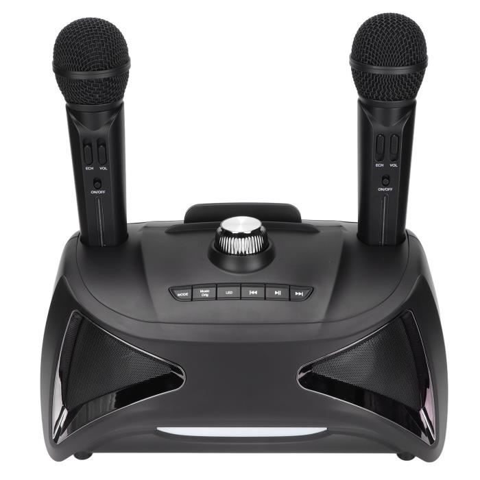 Máquina de karaoke, altavoz Bluetooth portátil con 2