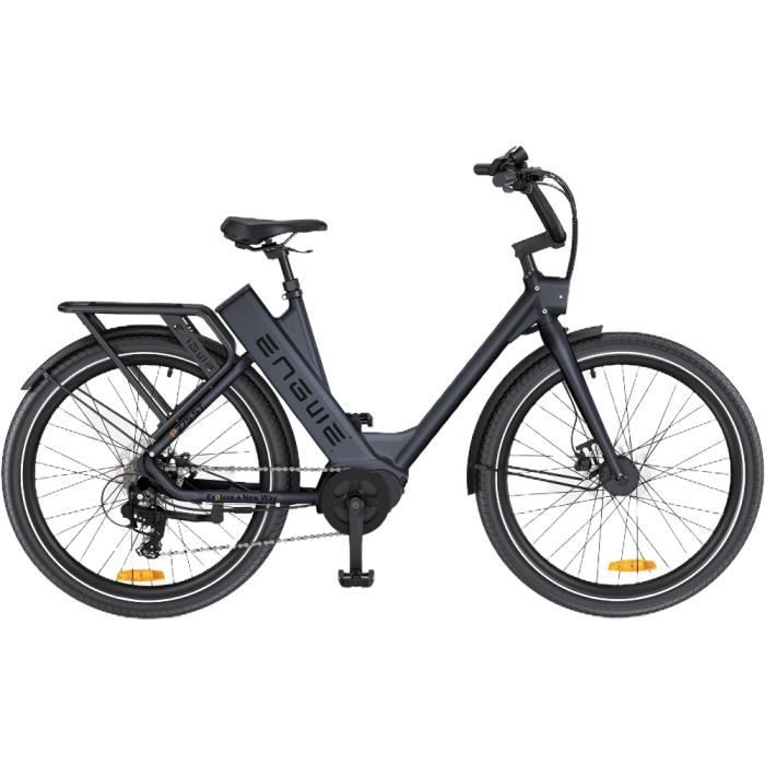 velo electrique femme adulte ENGWE P275 ST 27.5 pouces Autonomie 260km moteur central 250W e-bike de Ville 36V19.2AH Noir