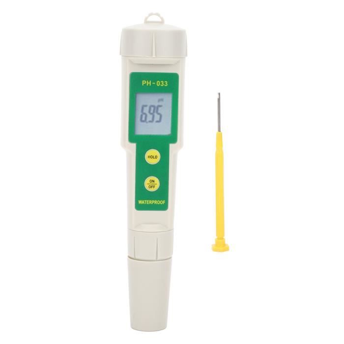 Apera Instruments PH20 Testeur PH De Poche Étanche - Précision ±0,1 PH, 0-14 PH, Température ±0,5°C + Kit Complet Piles Duracell Optimum
