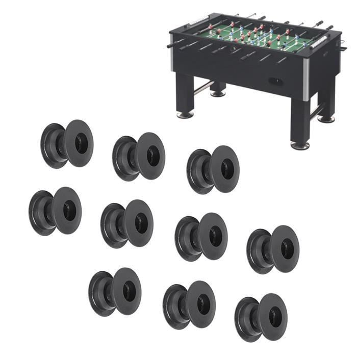 Vbestlife Roulement De Baby-foot – 10 Paires – Bille D'acier 15,8 Mm – Accessoire De Rechange – Noir