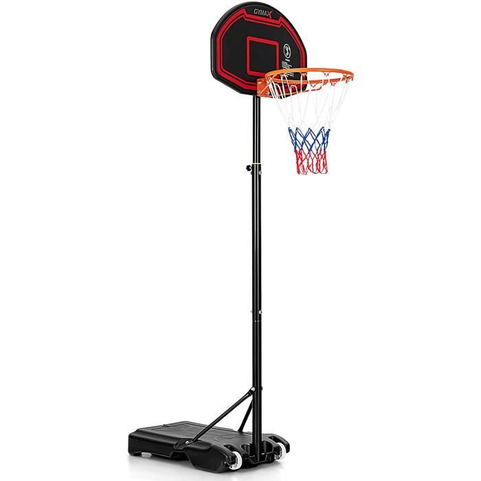 Panier de Basket-Ball d'extérieur avec roulettes - Hauteur réglable de 304 à 353 cm - Pied à Panier de Basket-Ball d'extérieur avec roulettes - Hauteur réglable de 304 à 353 cm - Pied à