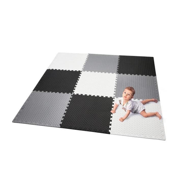 Tapis De Jeu En Mousse Pour Bebes Et Enfants 18 Dalles En Mousse Eva Sur A 100 Non Toxique Sans Odeur Noir Blanc Cdiscount Puericulture Eveil Bebe Tapis De Jeu En Mousse Pour Bebes Et Enfants 18 Dalles En Mousse Eva Sur A 100 Non Toxique Sans Odeur Noir Blanc Cdiscount Puericulture Eveil Bebe