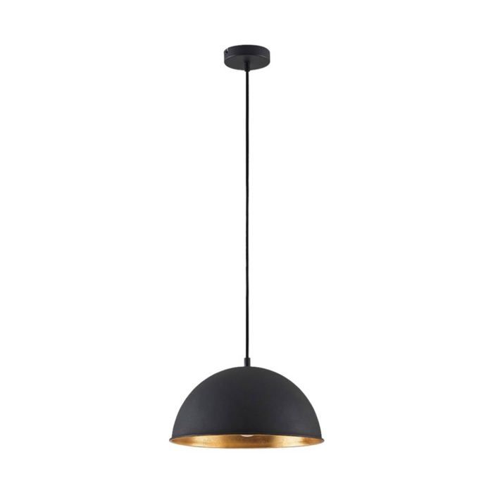 Lindby Suspension Leya à intensité variable (Moderne) en Noir Métal e. a. pour Salon & Salle manger (1 lampe à E27) Luminaire Lampe Lindby Suspension Leya à intensité variable (Moderne) en Noir Métal e. a. pour Salon & Salle manger (1 lampe à E27) Luminaire Lampe