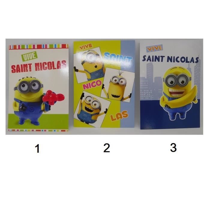 Carte Postale De St Saint Nicolas Les Minions Minion Modele 2 0 Cdiscount Beaux Arts Et Loisirs Creatifs Carte Postale De St Saint Nicolas Les Minions Minion Modele 2 0 Cdiscount Beaux Arts Et Loisirs Creatifs