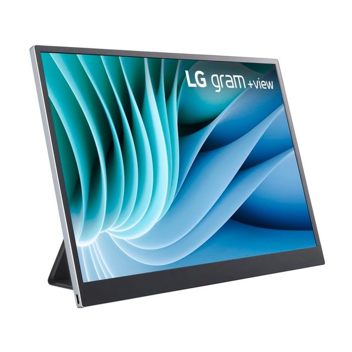 LG gram +view 16MR70 - Écran LED - 16' - portable - 2560 x 1600 WQXGA - IPS - 350 cd/m² - 1200:1 - 2xUSB-C - argent