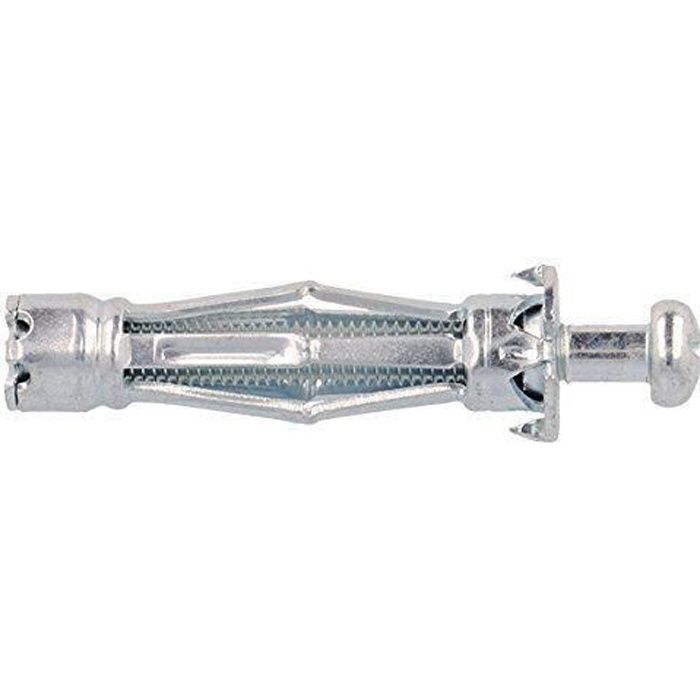 Chevilles Molly métalliques à expansion - MOLLY - M14115-XJ - 4 x 33 mm - Vis M4 - Pack 25 Chevilles Molly métalliques à expansion - MOLLY - M14115-XJ - 4 x 33 mm - Vis M4 - Pack 25