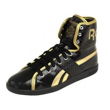 Reebok Chaussures Femme Reebok - TOP DOWN - Noir - Synthétique - Lacets