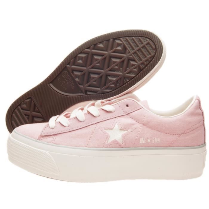 converse plateforme one star