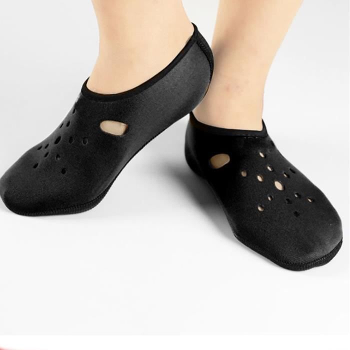 ®cBOX Chaussette plongée en mer tropicale, 3mm ultra stretch antidérapant, très légère et confortable, taille M 37-40