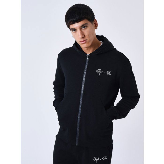 Sweat Zippé Black Craft – Edgar Allan Poe – Noir – Taille M – Gothique – Indep Trade