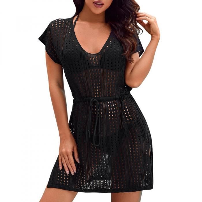 Robe Blanche Fate Taille M Détails Crochet - Occasion Très Bon état, Style Plage Décontracté