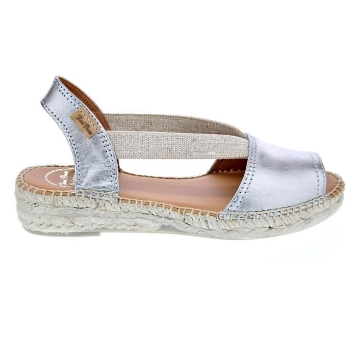 Toni Pons Alpargatas Toni Pons Etna pour Femme - Gris - Textile - Adulte