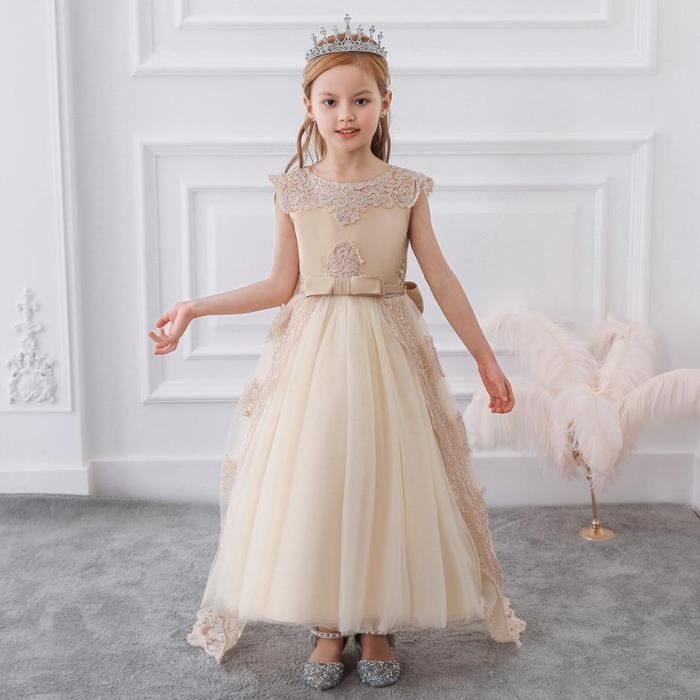 Robe Princesse de Mariage pour Fille et Bébé