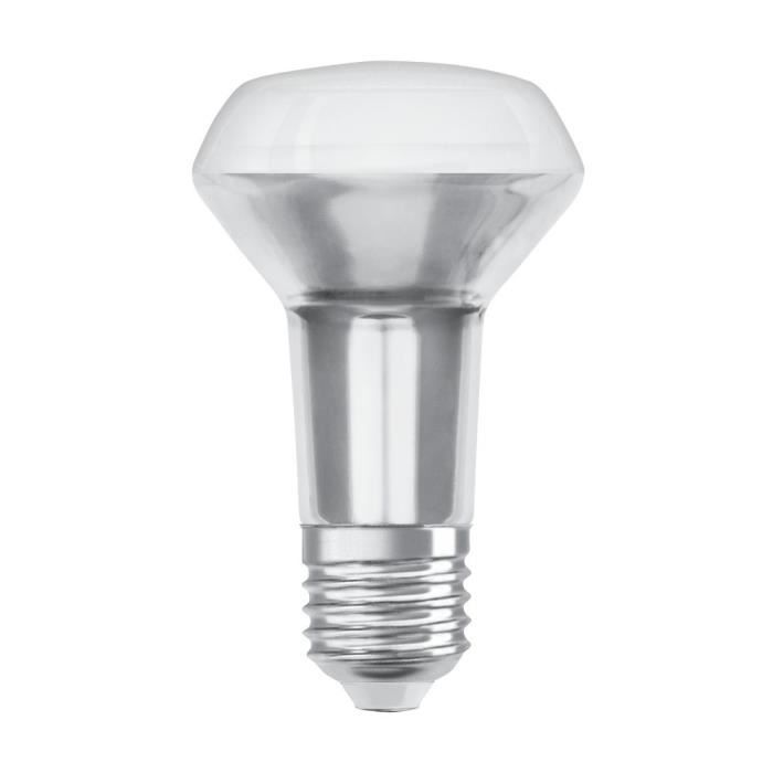 10 x Ampoules à réflecteur E27 R63 Mat Ampoules à incandescence Blanc chaud 2700 K Intensité variable