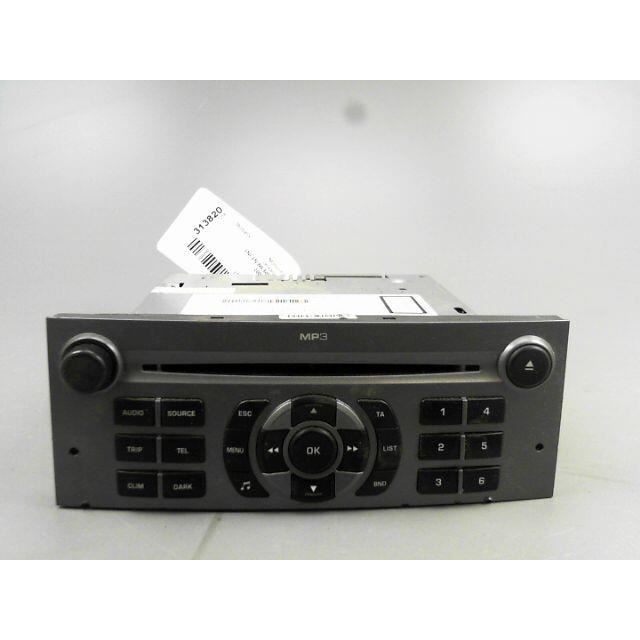 PIECES AUTO D'OCCASION - - KIT D'INSTALLATION D'AUTORADIO - AUTORADIO PEUGEOT 407 SW Phase 1 2004-2008 - D1-497876