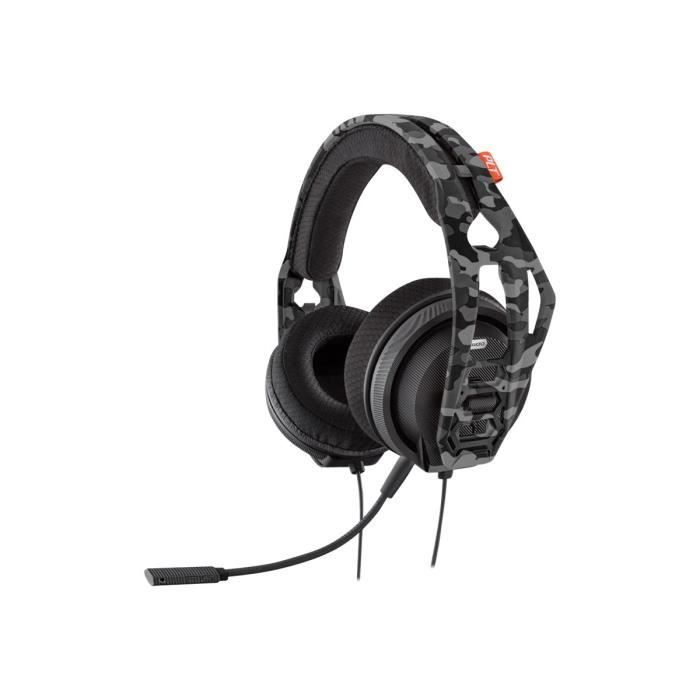 Casque filaire Plantronics RIG 400HX - Micro anti-bruit Commandes de volume Confort incroyable