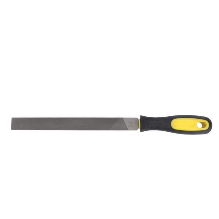 Lime Plate Métal LIBRATON 20cm - Acier Carbone - Poignée Ergonomique