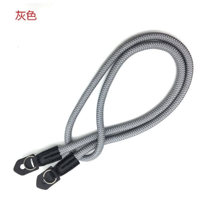 YPLonon Bandoulière En Corde Pour Appareil Photo - Sangle Dégagement Rapide 120cm, Confortable Et Robuste Pour Photographes