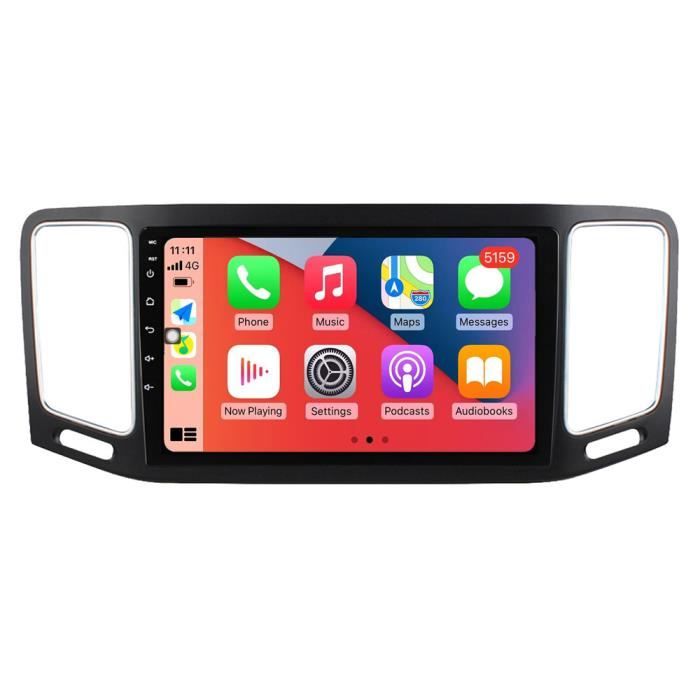 8 Core 6 128G Autoradio für Volkswagen Sharan II 7N Seat Alhambra II mit Carplay Android Auto, 9'' Touchscreen Radio mit Intelligent Voice Bluetooth WiFi GPS FM/RDS 32EQ SWC Rückfahrkamera