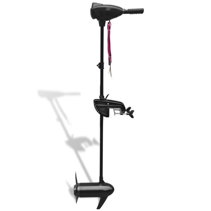 Moteur électrique Hors-bord EBERTH – 86 Lbs De Poussée, 24V, 5 Vitesses AV / 3 AR, Pour Petits Bateaux
