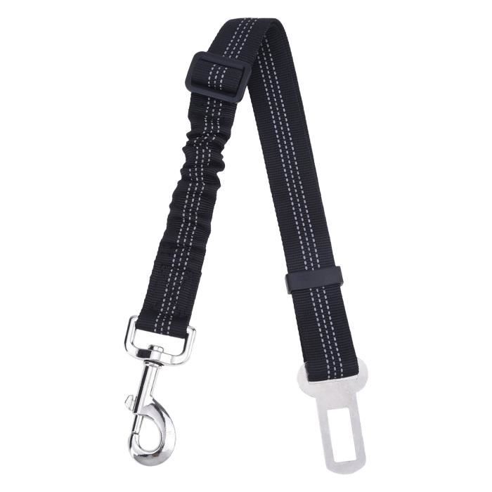 Comparer les prix de Ceinture de sécurité pour chien - SALUTUYA - Réglable - Nylon - Noir