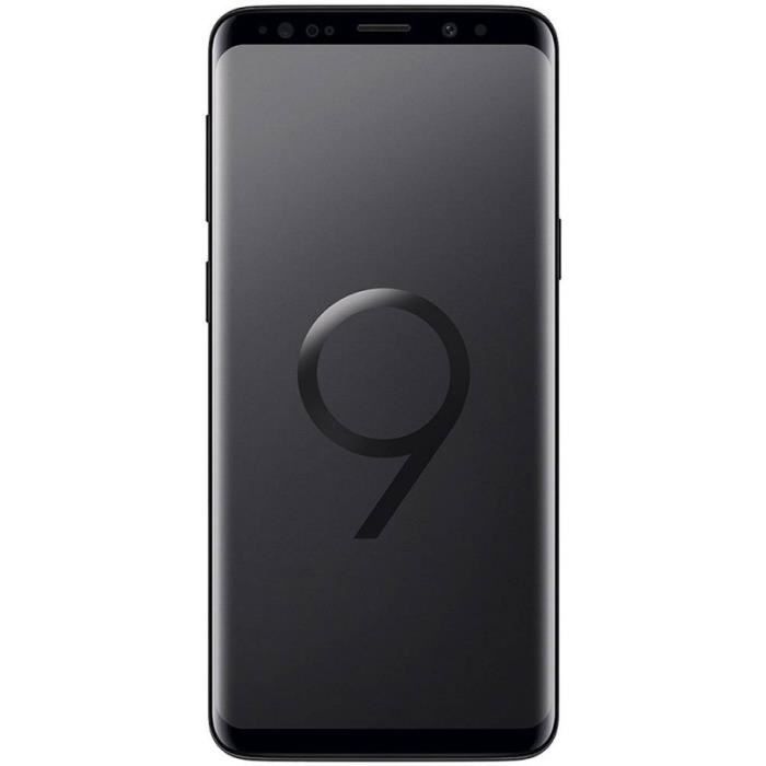 Vente Téléphone portable Samsung Galaxy S9 - Double Sim - 64Go, 4Go RAM - Noir - IT - Tout Opérateurs pas cher Vente Téléphone portable Samsung Galaxy S9 - Double Sim - 64Go, 4Go RAM - Noir - IT - Tout Opérateurs pas cher