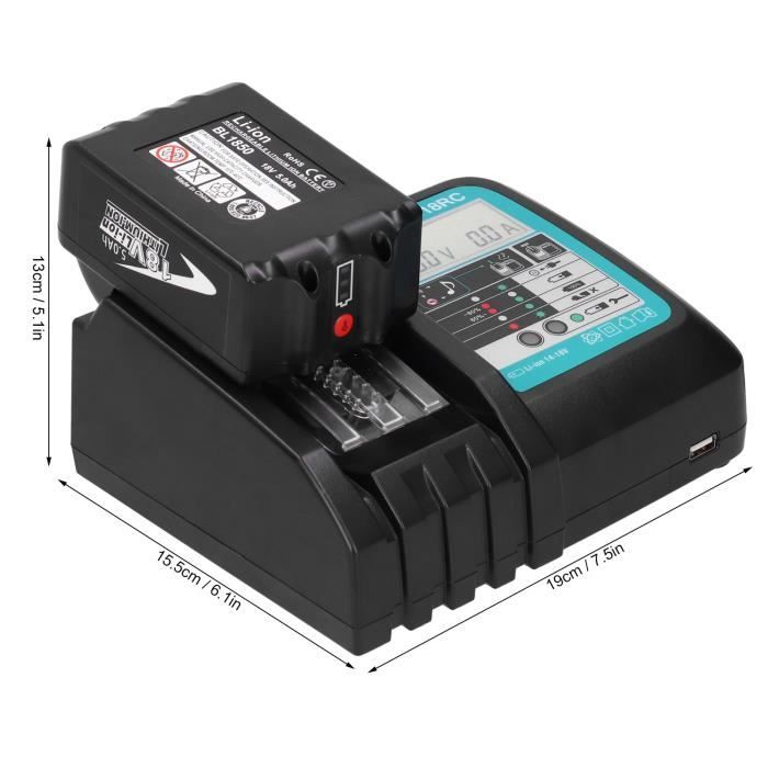 BL1850B Batterie Pour Makita 18v 5ah Chargeur DC18RC Pour Makita