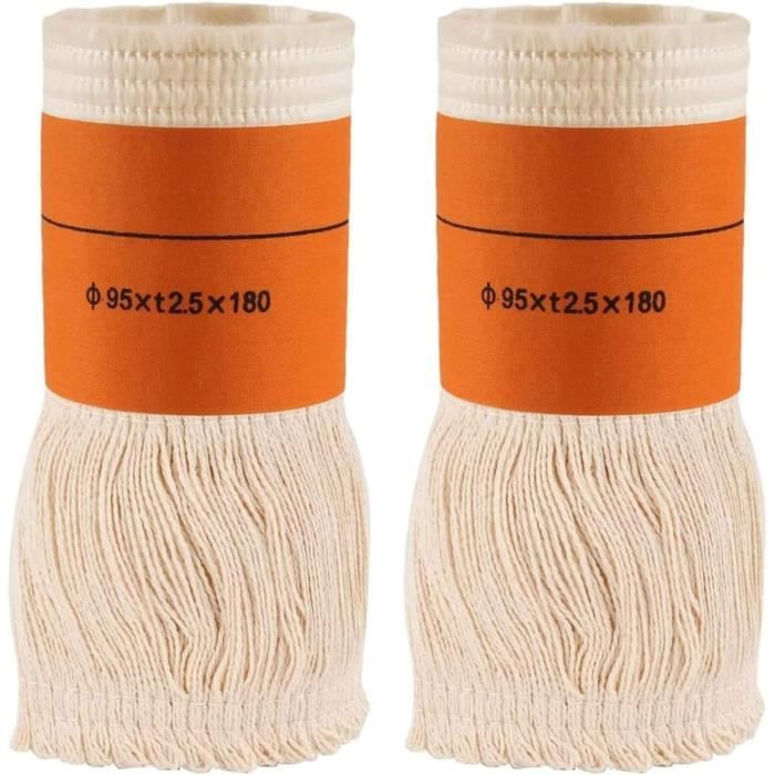 Mèche Lampe à Pétrole Coton Blanc 5m X 10mm - Pour Lampe à Huile Et Brûleur - Éclairage Ambiant