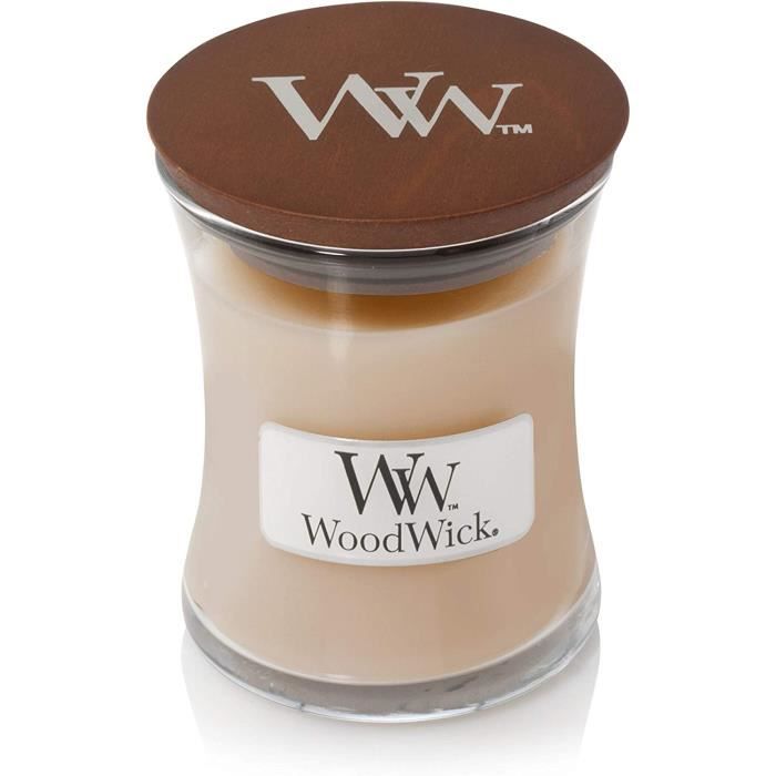 WoodWick Candle, Miel Blanc, Mini 85g27 Cdiscount Maison