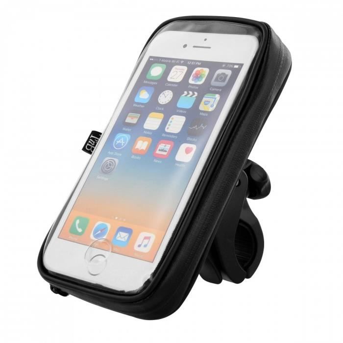 TNB URBAN MOOV - Support vélo/trottinette universel pour Smartphones - noir