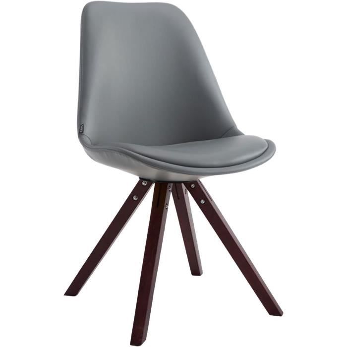 Lot De 2 Chaises De Visiteur Avec Accoudoirs - Design Ergonomique, Similicuir, Structure Chromée, Blanc