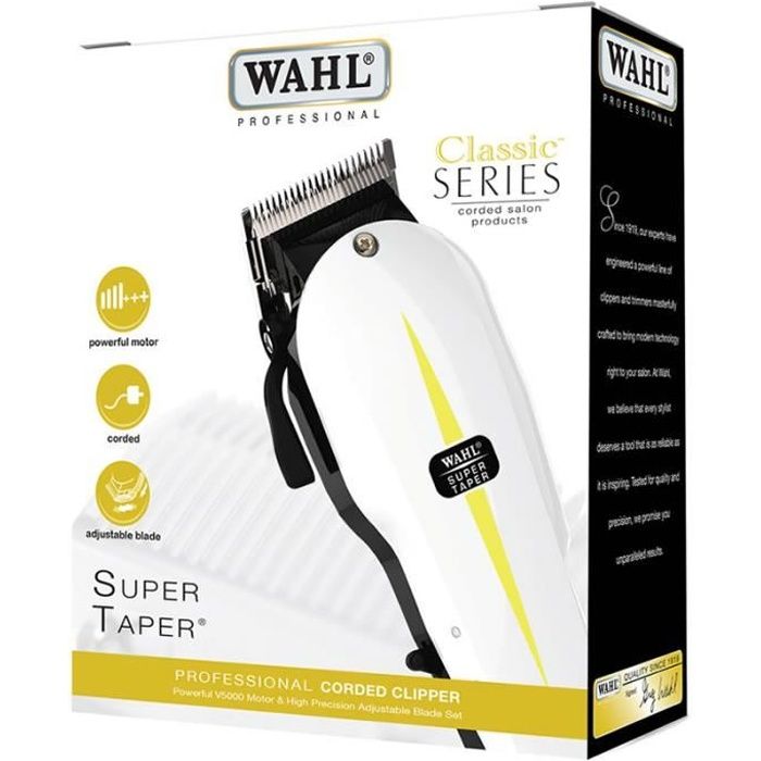 WAHL – Tondeuse Super Taper Chrome