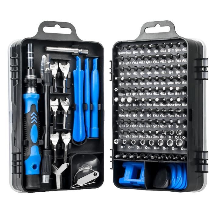 Kit De Tournevis Magnétiques - Phillips - 115 Pièces - Coffret Rouge - Neuf