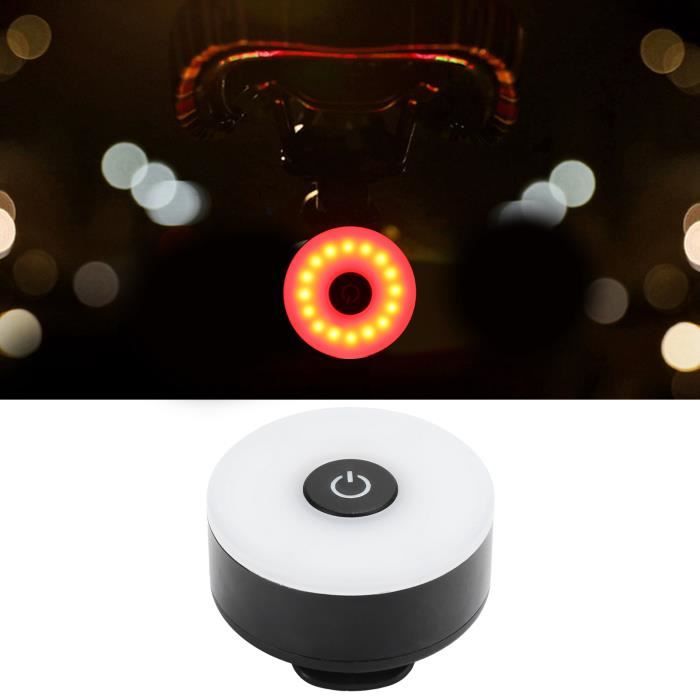 Lot De 2 Lumières LED Clipables Pour Vélo – Arrière Rouge – Mode Stroboscopique – Étanche – Avec Piles