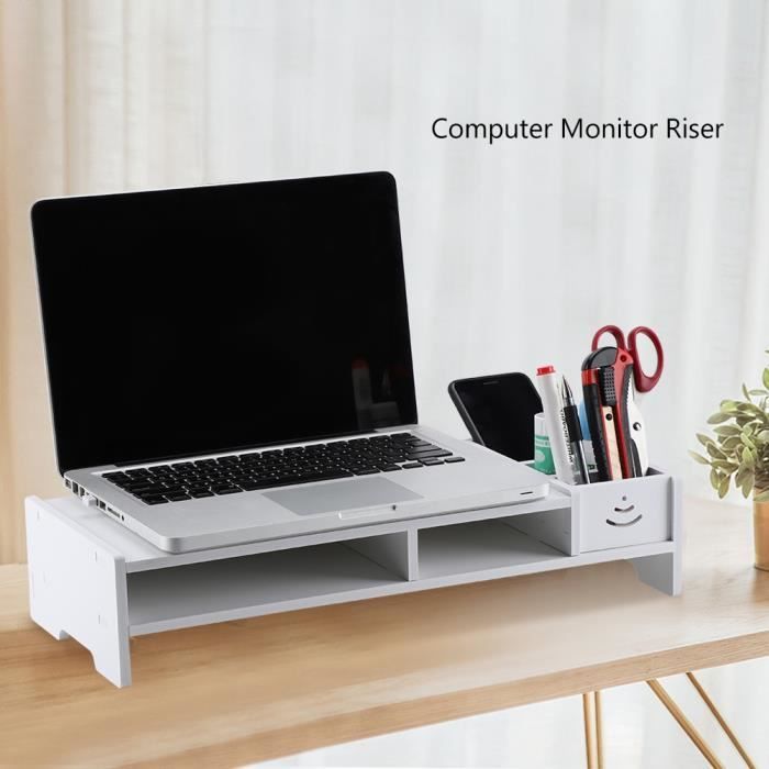 Support De Rehaussement Pour Moniteur Ecran D Ordinateur Ecran D Affichage Surhaussement Riser De Bureau Table De Stockage Achat Vente Kit De Rehaussement Support De Rehaussement Pou Cdiscount