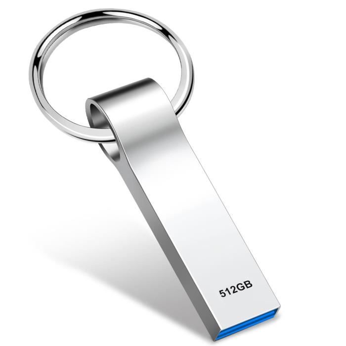 ZOOCASE Clé USB 512 Go Grande Capacité Clé USB 3.0 Haute Vitesse