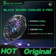 Cooler 2 Pro Black - Refroidisseur De Jeu 2 Pro, Original, Pour Iphone Redmi K40 Pro Blackshark 4-pro - Télép-1