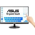 ASUS Écran tactile LCD VT229H 54,6 cm (21,5") 16:9 5 ms GTG - Capacitive - Écran multi-tactile - Résolution 1920 x 1080 - Full HD-1