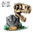 LEGO® 76964 Jurassic World Les Fossiles de Dinosaures : Le Crâne du T. Rex, Jouet de Dino, Déco pour la Chambre d'Enfant-1