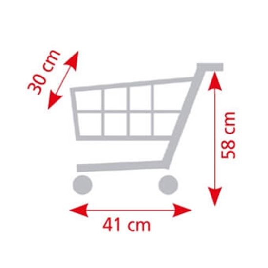 Chariot de Transport - Bayer Chic - 660-62 - Rose Jean - 46x30x29 cm - 2 kg