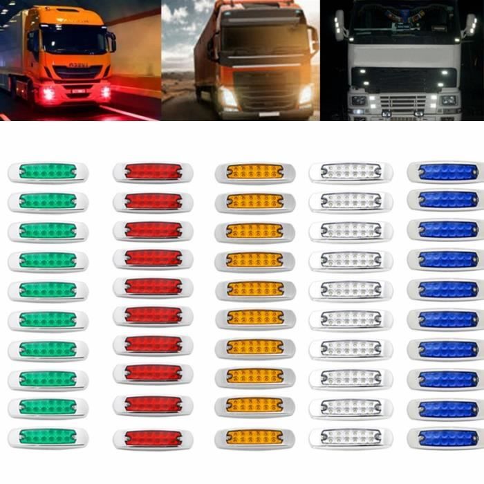 Lampe De Marqueur Latérale LED ToucanRC Pour Camion RC Tamiya 1/14 - Neuf - Échelle 1:14