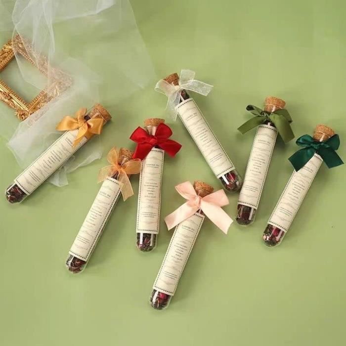 Nœuds Satin Avec Élastique - Lot De 100 | Pour Décoration Cadeaux, Bouteilles | 5x4cm | Multiple Couleurs