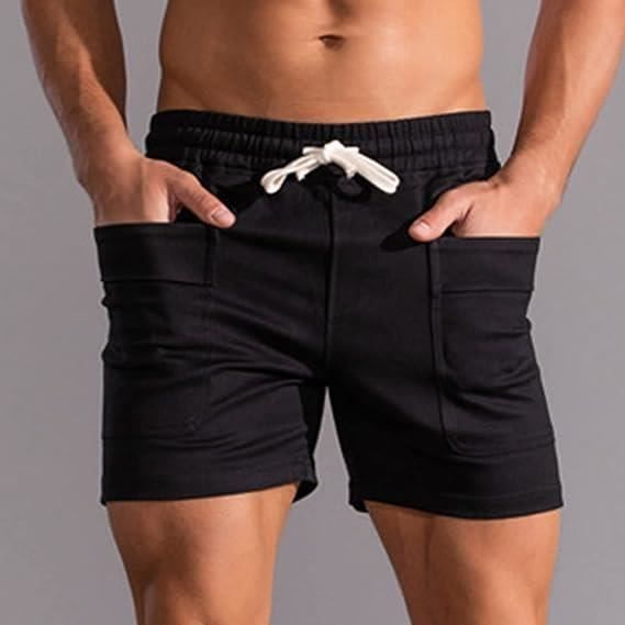 Short De Sport Homme 2 En 1 Respirant - Short De Fitness Avec Poches Et Doublure De Compression