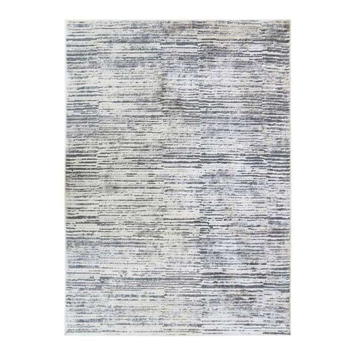 Tapis Emy à Motifs Géométrique En Relief - Crème 140x200cm - Tapis