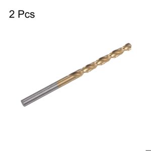 Foret Hélicoïdal HSS 8.5mm - Longueur 250mm - Pour Métaux Non Ferreux - Tige Ronde Argenté
