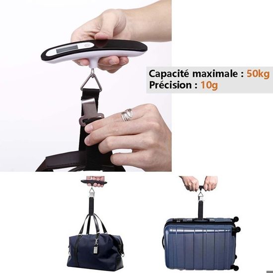 Balance Voyage 50kg Pèse-Bagage Numérique Mycket - Portable, Max 50kg, Rétroéclairage, Fonction Tare - Pour Voyage Et Courses Mycket Pèse-bagages Voyage Balance Voyage 50kg Pèse-Bagage Numérique Mycket - Portable, Max 50kg, Rétroéclairage, Fonction Tare - Pour Voyage Et Courses Mycket Pèse-bagages Voyage