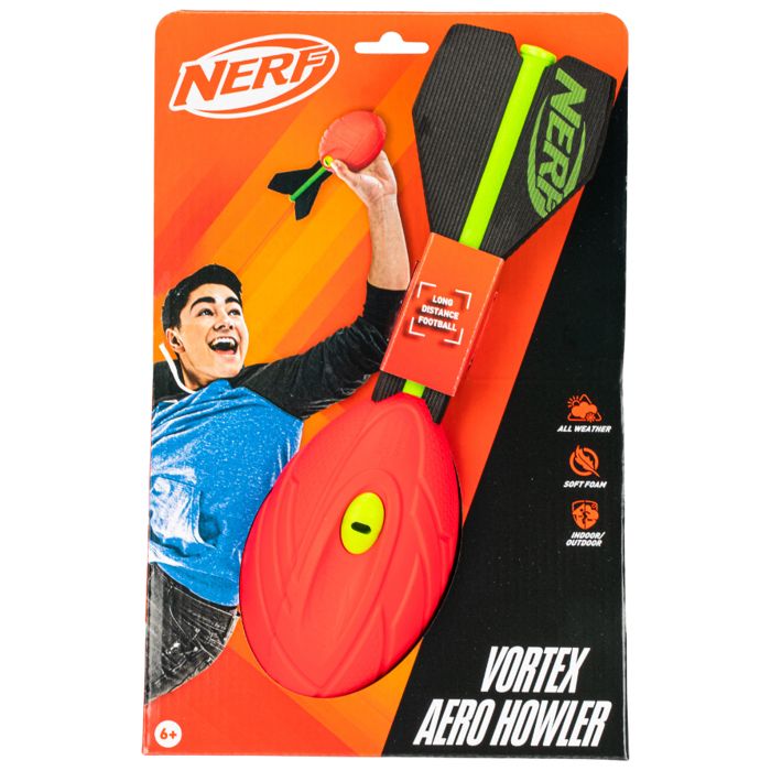 Generisch Vorttex Football Whistler - Balle de fléchettes longue distance - Jouet sifflant - Aileron arrière aérodynamique - Jeu de sport en mousse souple pour filles et filles - Aire de jeu