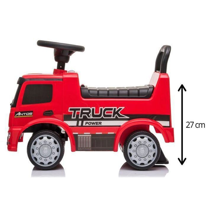 Mercedes G350d Rouge Turbo Challenge Mercedes G 350D Trotteur - Roues Libres - Rouge - Dès 12 Mois - 25Kg Max